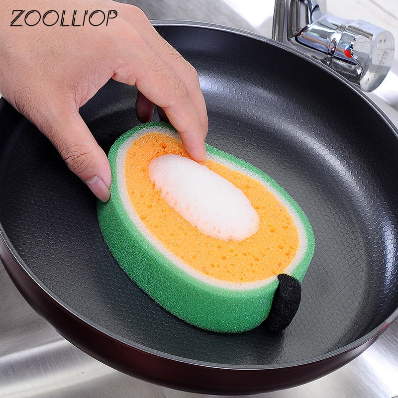 Cepillo para lavar platos de cocina, limpieza de frutas creativas, ducha de bebé, esponja de baño suave, cepillos de toalla de baño de dibujos animados para niños