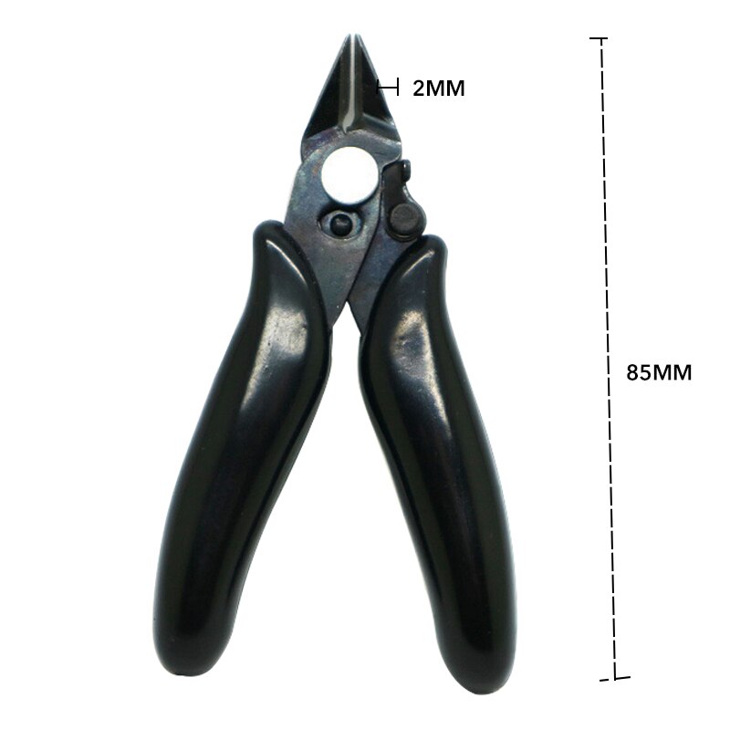 Non-slip Insulating Rubber Diagonal Pliers Hand Tool Electrical Wire Cable Cutters Cutting Side Snips Flush Pliers Nipper: B