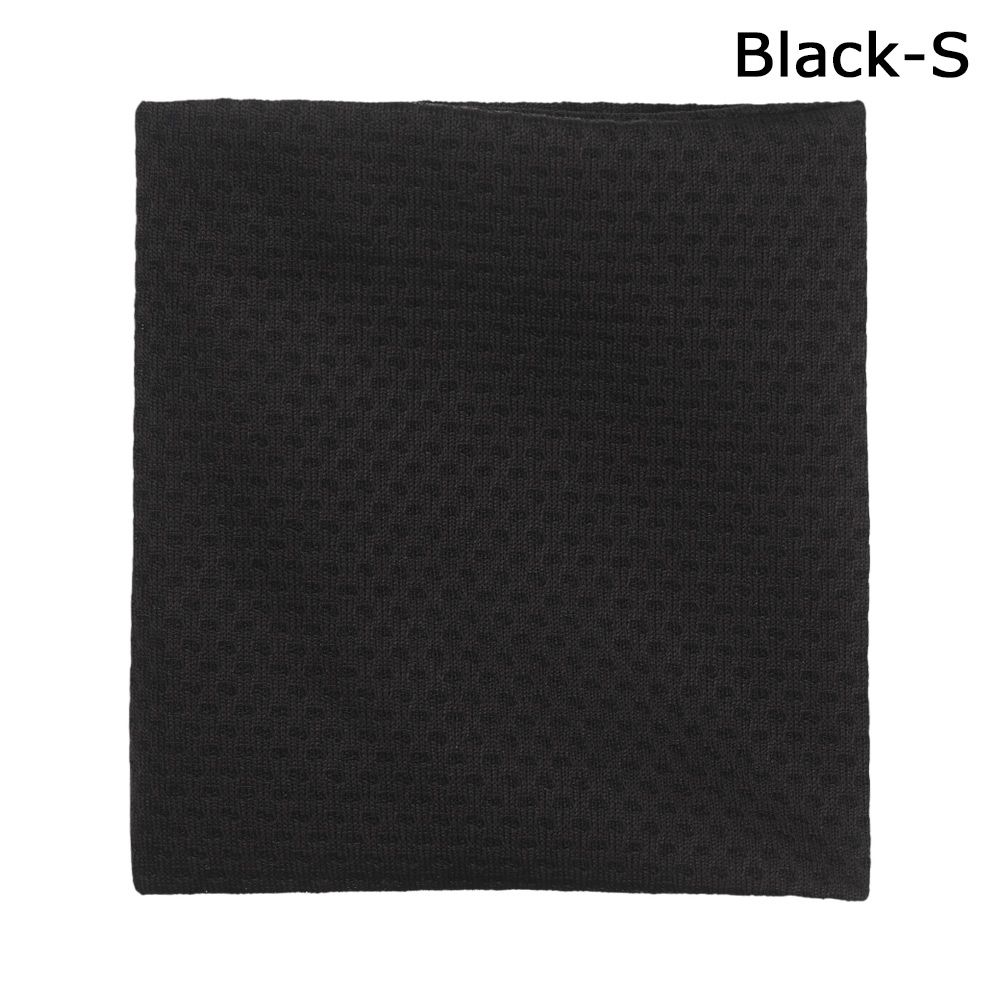 1 pc ice cooling wrist brace support breathable tennis armband wrap sports sweatband for gym yoga volleyball hand sweatband: Black / S