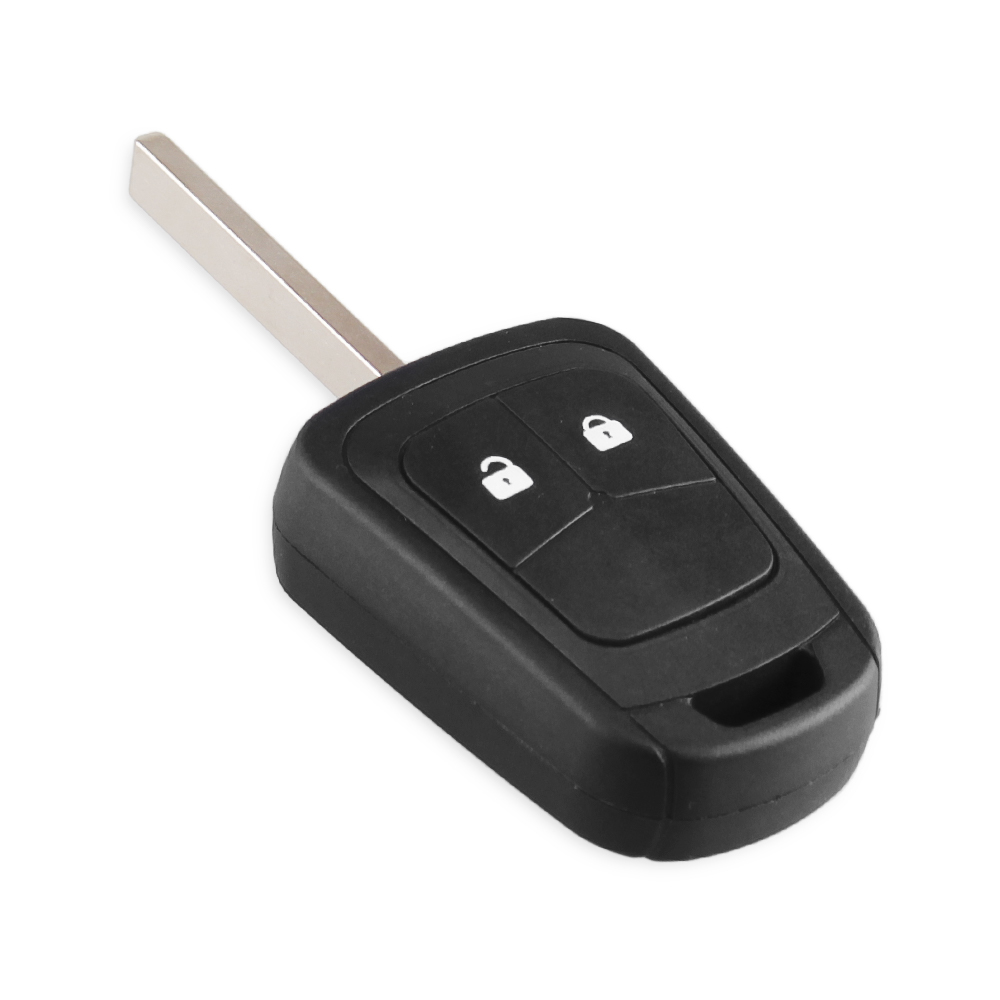 KEYYOU Car Key Case For Chevrolet AVEO Cruze For Opel Malibu Sonic HU100 Key Blade 2/3 Buttons