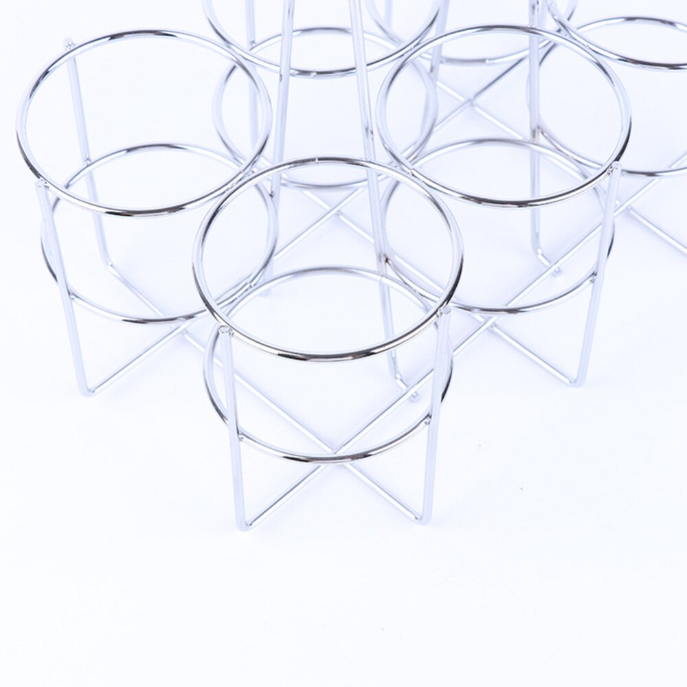 6 Bottle Beer Holder Party Beer Basket Rack Wine Caddy Stand for Home BBQ Hotel Bar Wine Beer Bottles For Home Bar Display