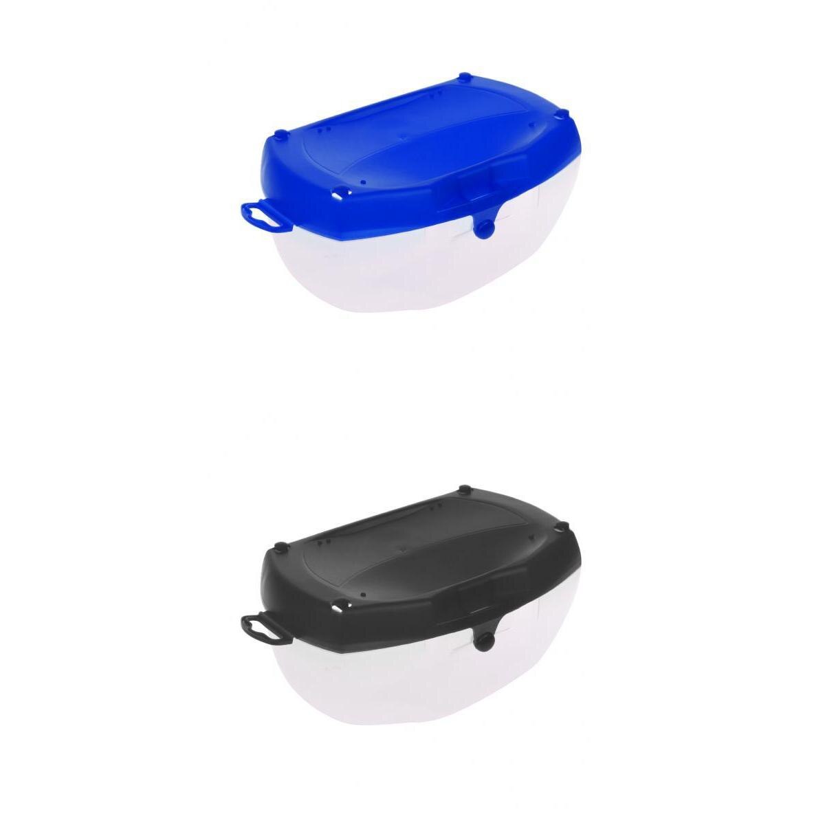 2Pcs Scuba Dive Diving Snorkeling Mask Goggles Storage Box Heavy Duty Hard Case, Water Sports Accessories