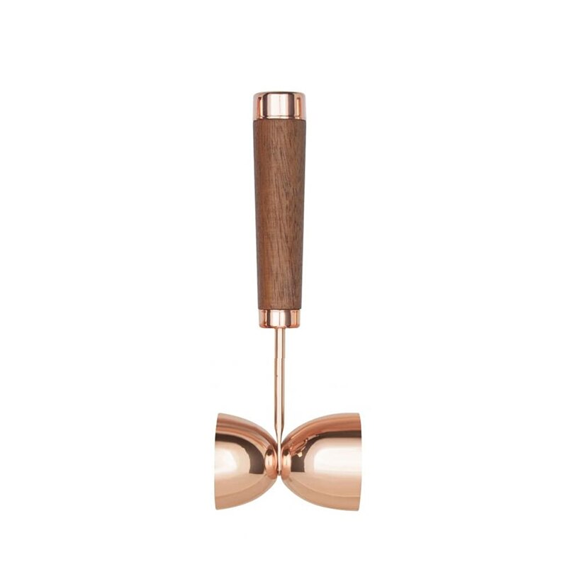 30/60ml hammer jigger bar cocktail dobbelt jigger mål med et håndtag for større hastighed og brugervenlighed