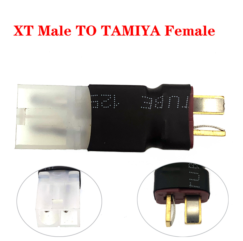 Tamiya L6.2 Adapter Mannelijk Vrouwelijk Naar Xt60/Xt Plug Batterij Conversie Connector Accessoires Onderdelen Voor Rc Vliegtuigauto 'S Helikopter: Ivoor
