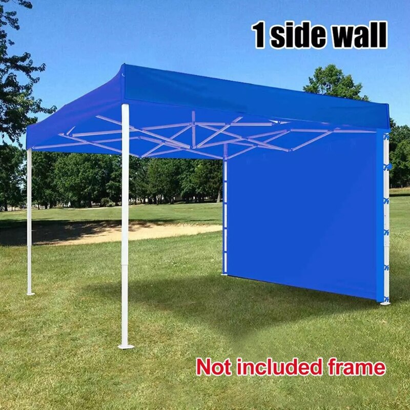 Instant SunWall P op up Canopy, Outdoor Instant Canopies, Removable Zipper End, 1 Pack Sidewall Only: Blue