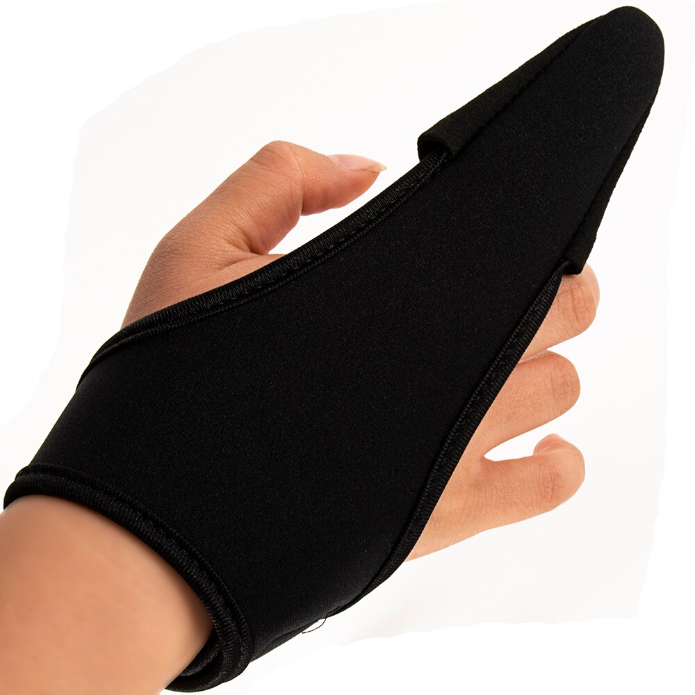 Vissen Vinger Handschoenen Vissen Enkele Vinger Protector Skidproof Vissen Guard Voor Index Vissen Vinger Kraam Vissen Accessoires: 1