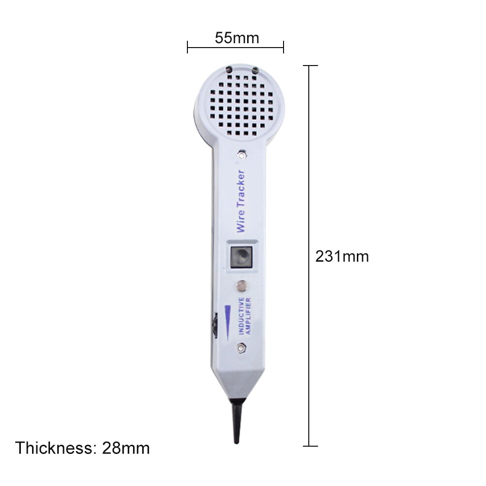 200EP Home Inductive Amplifier Tracers Cable Tester Adjustable Volume Tone Generator Kit Practical High Accuracy