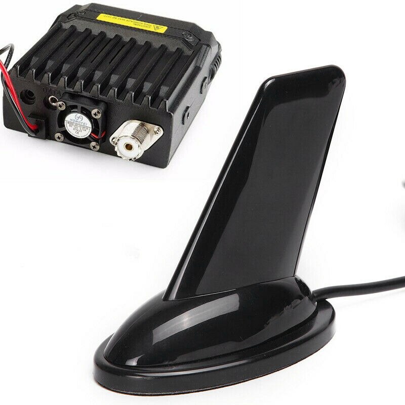 Barbatana de tubarão dupla banda vhf uhf antena para qyt kenwood tyt yaesu rádio do carro móvel