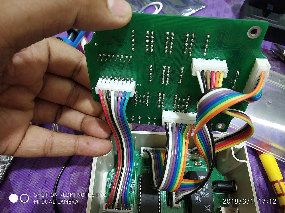 Multi function digital tube 14 LED dot matrix electronic clock diy kit soldering kit electric