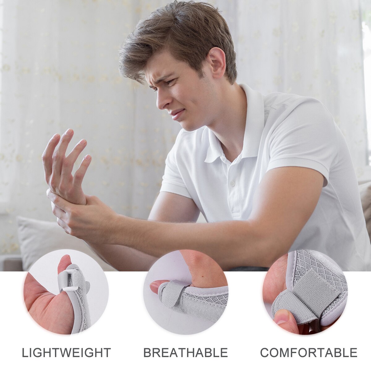 Verstelbare Pols Duim Hand Brace Corrector Duim Schede Pads Verstelbare Vaste Pijnbestrijding Spalk Verstuiking Artritis Riem