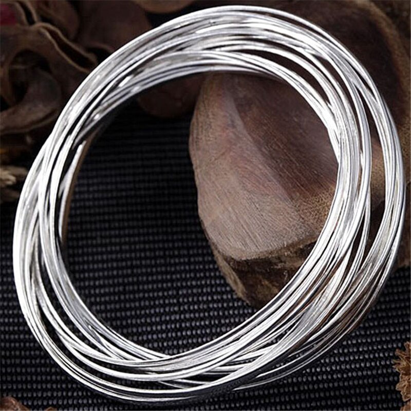 Charmhouse 925 Zilveren Armbanden Voor Vrouwen Multi Cirkels Bangle & Armbanden Polsbandje Pulseira Femme Mode-sieraden Bijoux