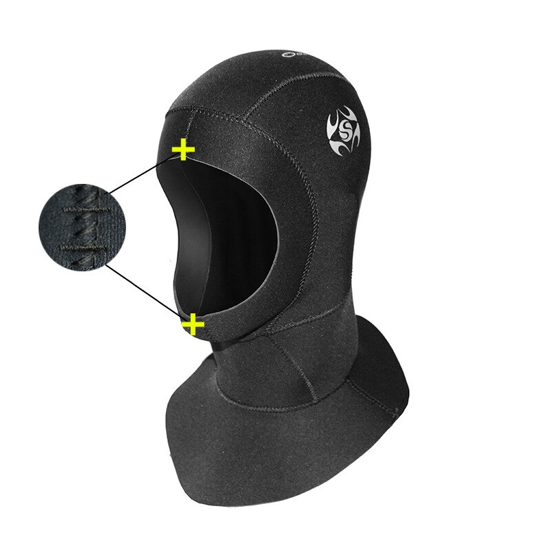 Slinx m Neopren Scuba Tauchen Kapuze Wasserdichte Warme Speerfischen Schwimmen Haube Kappe Scuba Tauchen Schnorcheln Hals Hut