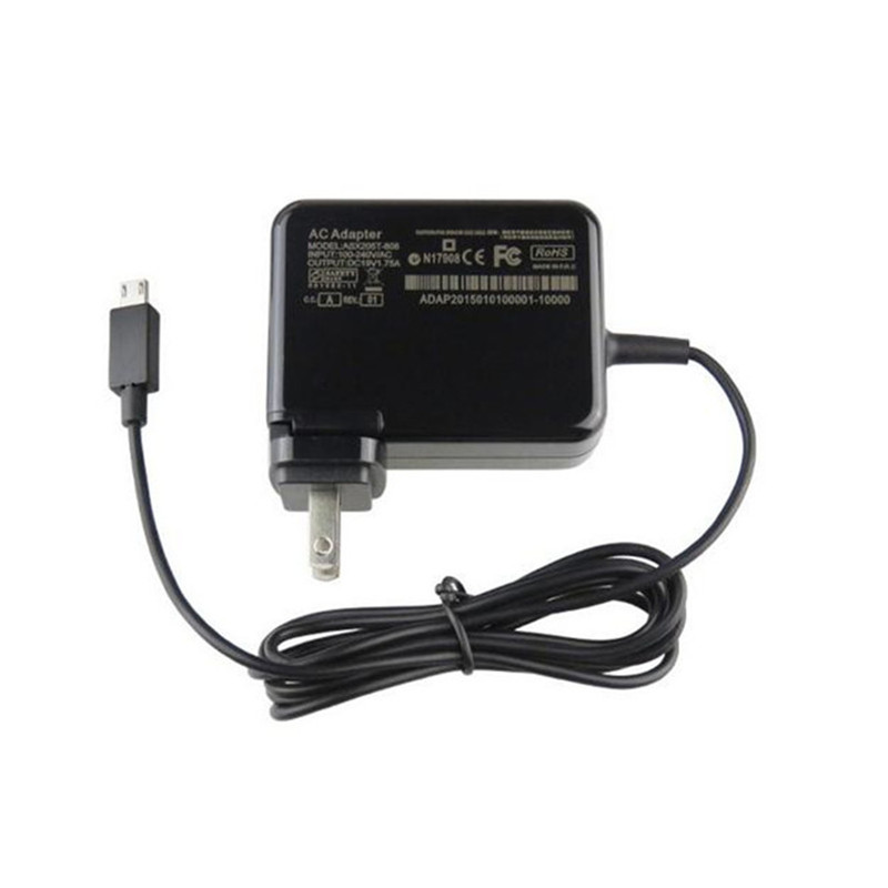 directe 19V 1.75A ordinateur portable AC alimentation chargeur adaptateur pour ASUS EeeBook X205T X205TA US/EU/AU/UK Plug noir