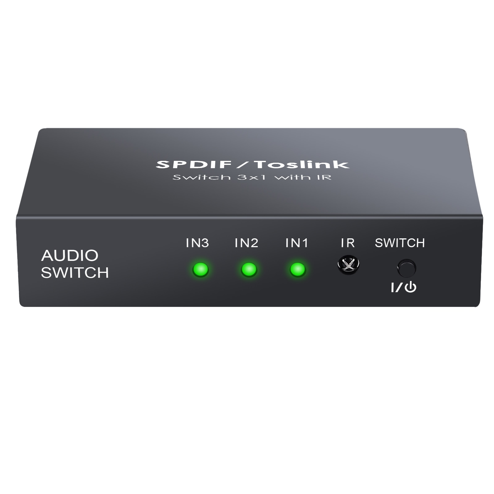 Prozor spdif/toslink optinen audio 3 x 1 kytkin digitaalinen optinen kytkin jakaja jatke kaukosäätimen optisella kaapelilla