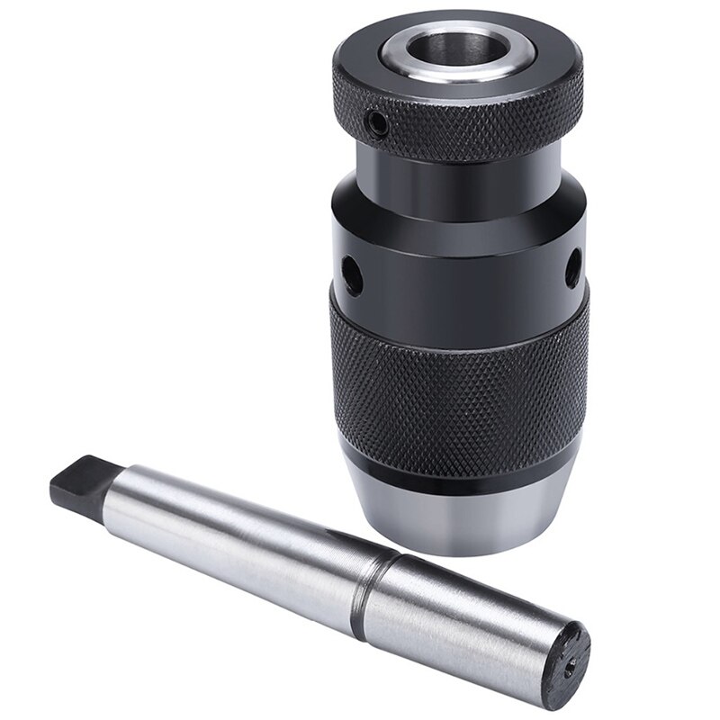 Arbor-Portabrocas de 1-16Mm, mandril de taladro autoapretado sin llave y árbol de MT2-B18, apto para casi todas las perforaciones y tornos con montaje MK2