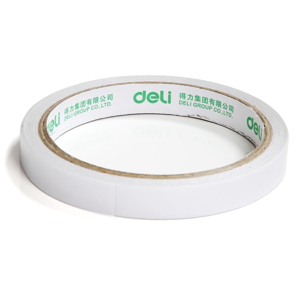 Deli double-sided adhesive tape double-sided adhesive tissue tape high viscosity multiple specifications Strong viscosity