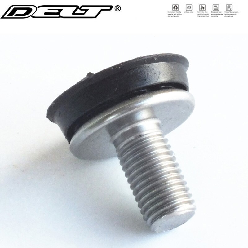 2/10pcs Bicycle screw Fixed gear Mountain Crank bolts BMX MTB Road bike cycling nuts Bottom Bracket central axis bolts M8 * 15mm