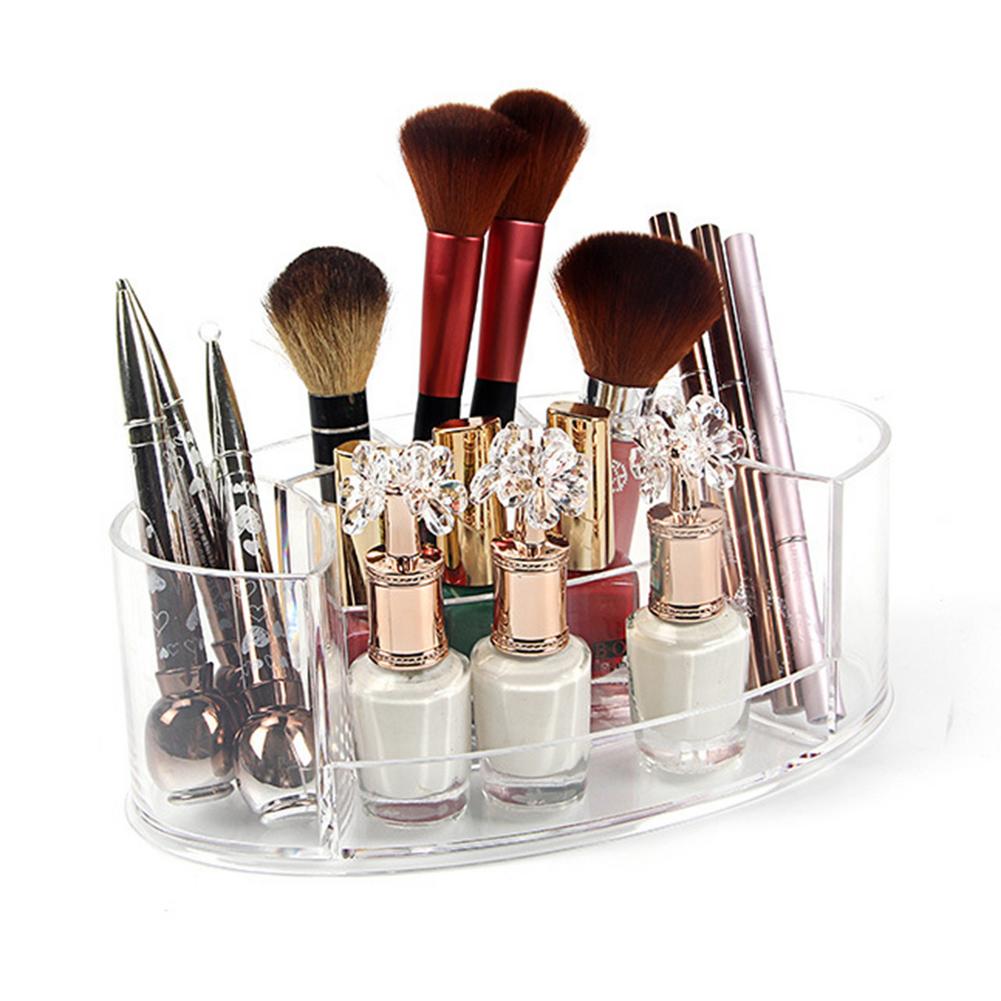 Acrylic Transparent Makeup Organizer Divided Vanity Organizer The Space-saving Great Durable Vanity Countertops Bathrooms