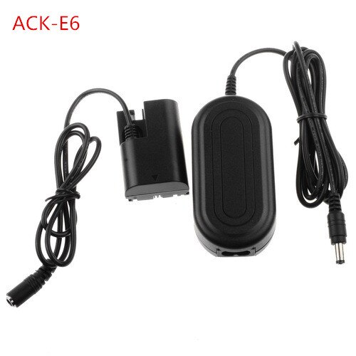 ACK-E10/ACK-E8/ACK-E18/ACK-DC40/EH-67/ACK-E6/ACK-E5/AC-PW20/DMW-AC8 adaptateur secteur pour Canon Nikon