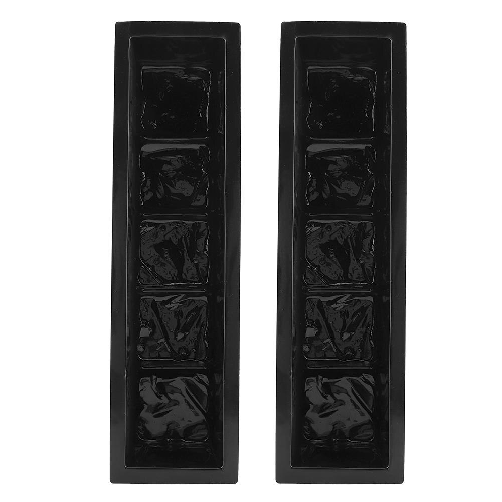 2pcs Paving Mold with Pattern DIY Plastic Paving Stone Molds Path Maker Concrete Mold Plastic Stepping Stone Mold