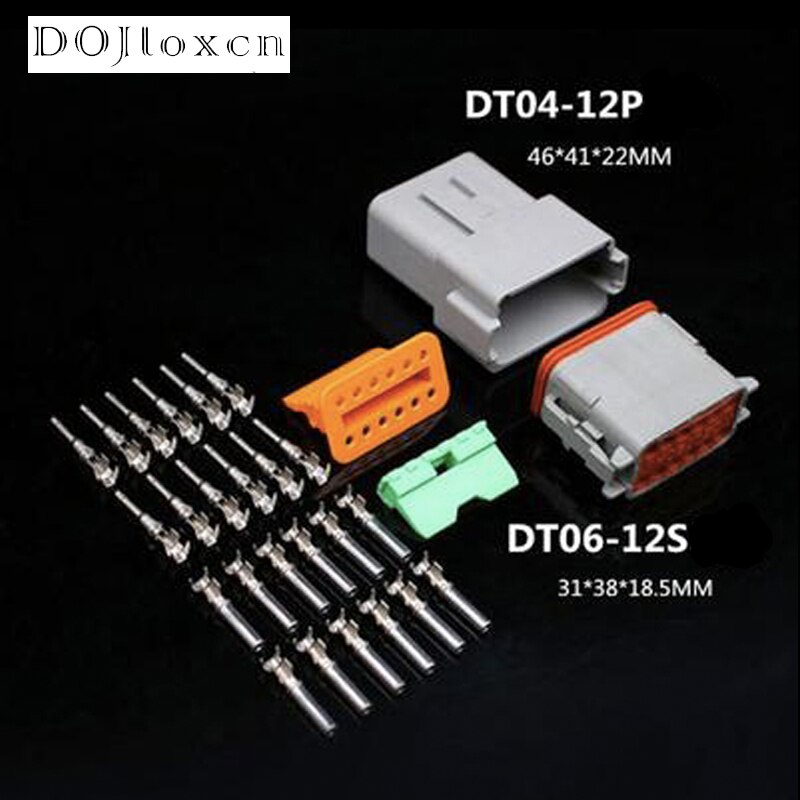 Deutsch DT Connettori Precablati Kit Spina 2/3/4/6/8/12 Pin - Foto 10