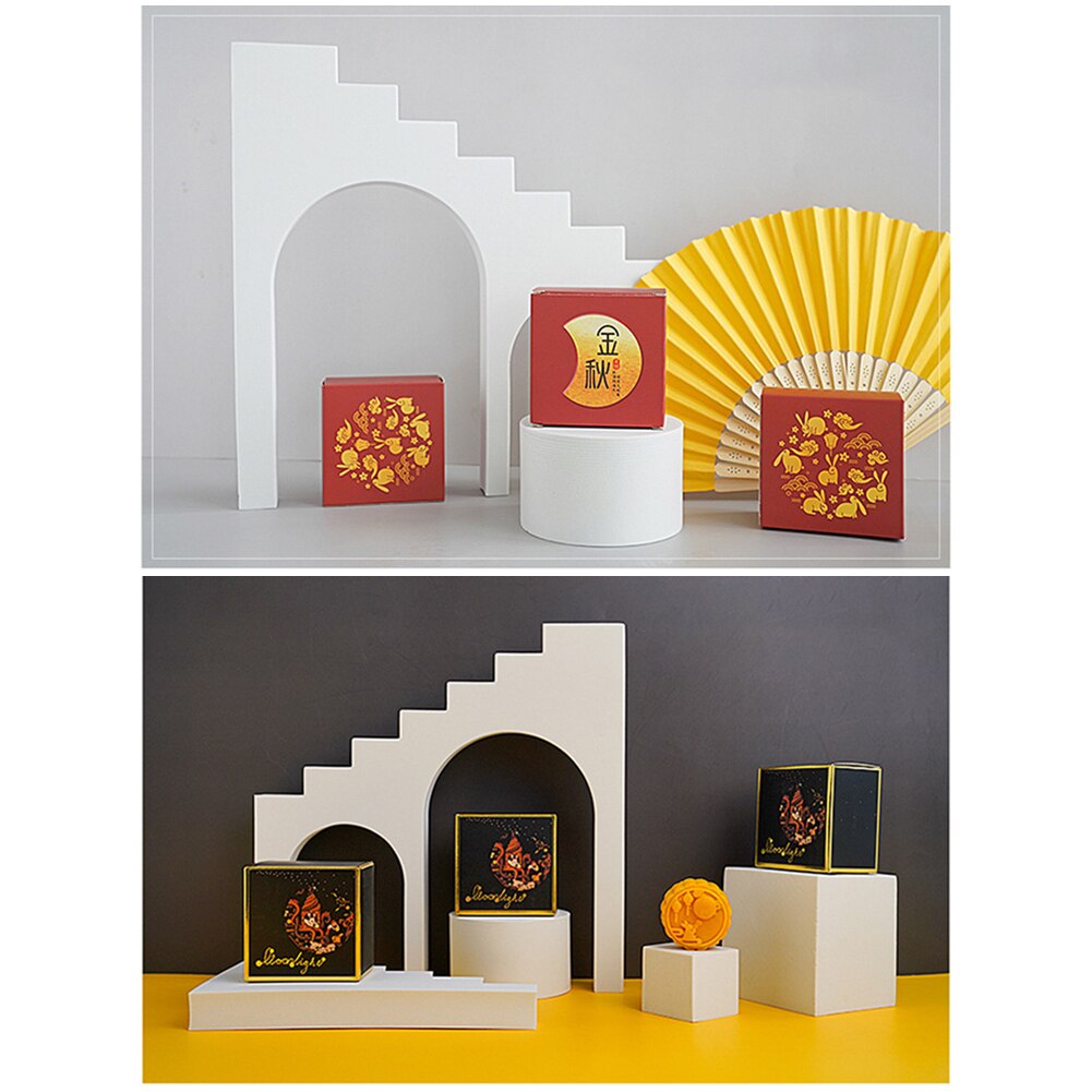 Cube Photo Props INS 3D Ornaments Jewelry Shooting Cosmetics Posing Beauty Ornaments Photography Background Props