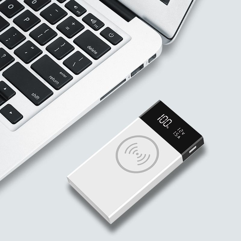 6x x 18650 akkus, diy qi kabelloses ladegerät,  qc3.0 x usb typ c pd powerbank box gehäuse