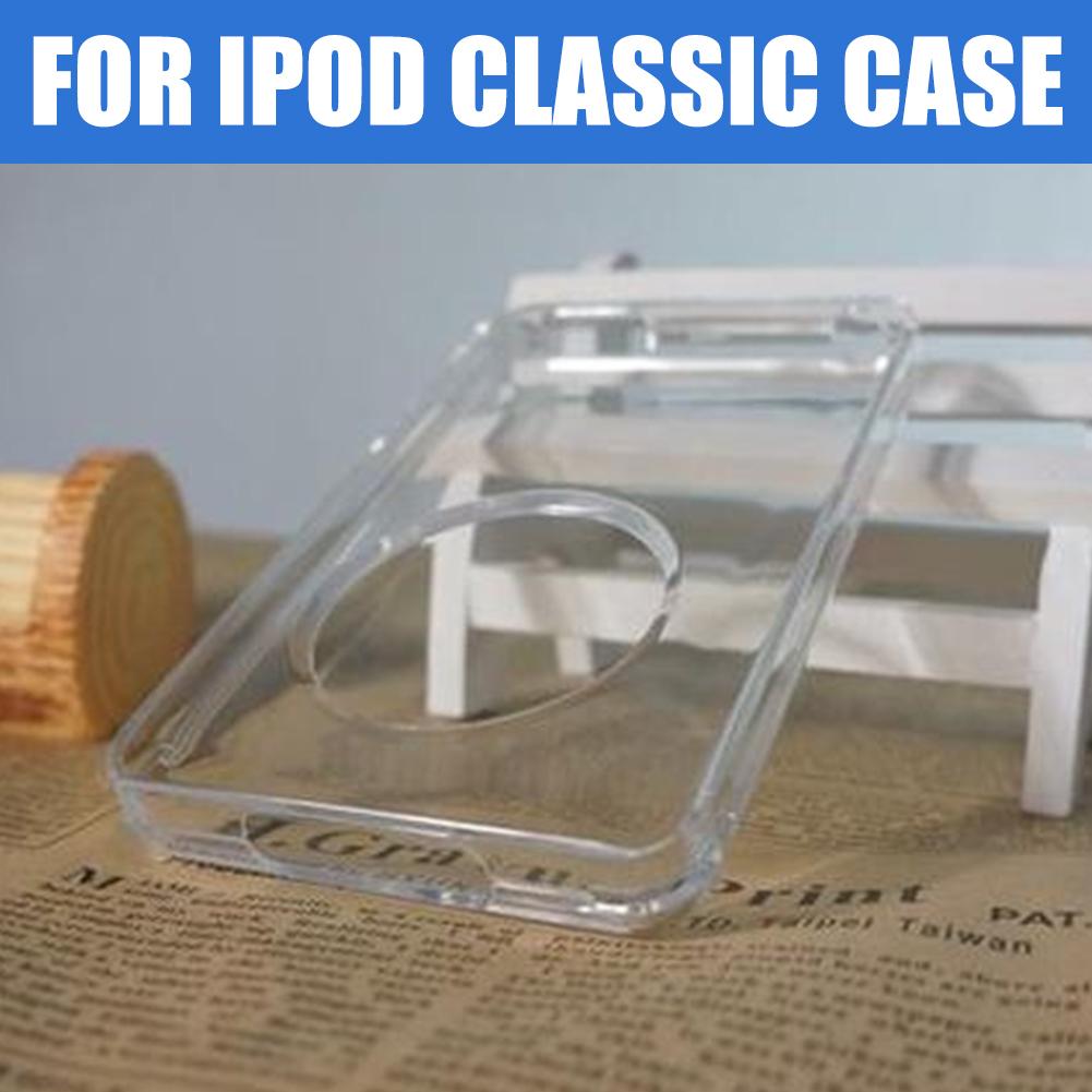Capa Protetora Transparente Rígida de PC para iPod Classic - Nova Capa Protetora de Cristal