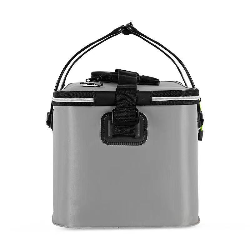 Live shrimp, live fish, oxygen box, thickened fishing bucket, multi-function folding bucket, fish box, fishing gear