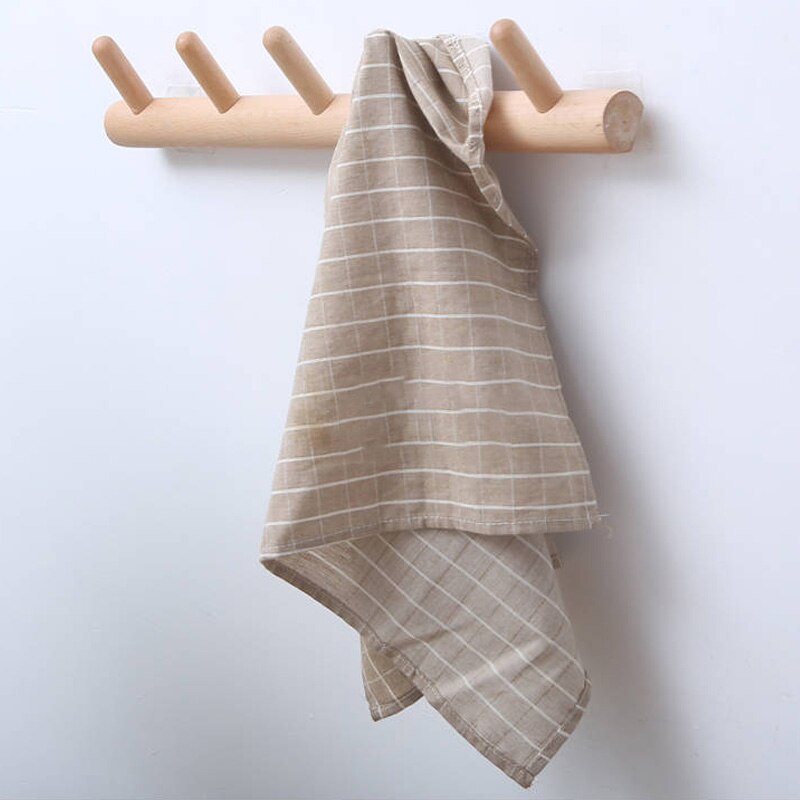 Nordic Simple Beech Tree Wall Hanging Solid Wood Coat Hook Storage Rack Wall Hanging Wooden Hanger