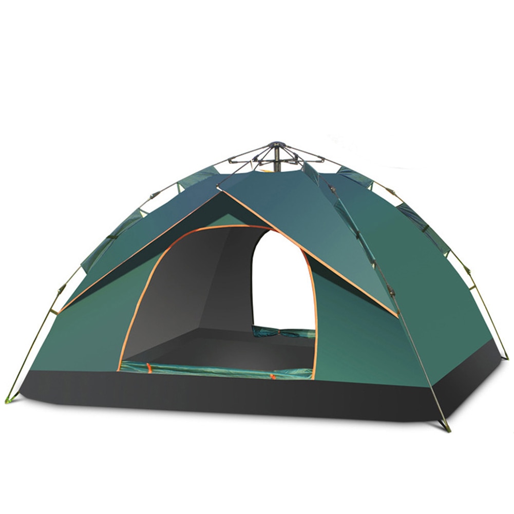 Outdoor Tent Waterdicht Anti-Uv Bijdraaien Up Tent Outdoor Camping Wandelen Bergbeklimmen Tent Goede Handig Gereedschap