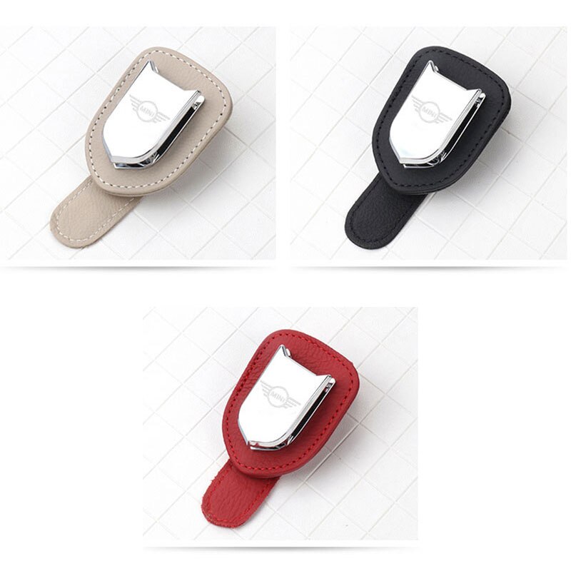 samochód stylizacja okulary przeciwsłoneczne klips robić kartek zacisk okulary uchwyt wspornika robić mini bednarz jeden JCW S R55 R56 F54 F60 rodak