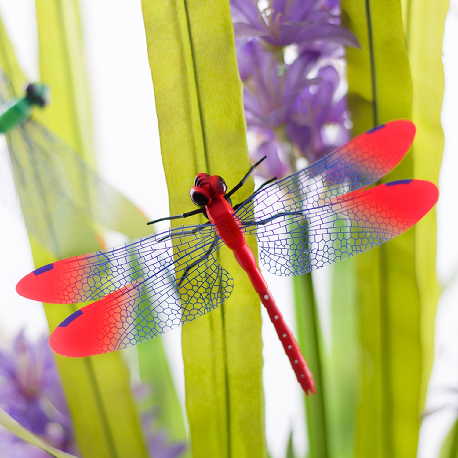 Koelkast Sticker Pvc Dragonfly Shape Muurtattoo Muursticker Afneembare Thuis Kwekerij Outdoor Hekken Tuin Gazon Diy Decor 4 Stuks