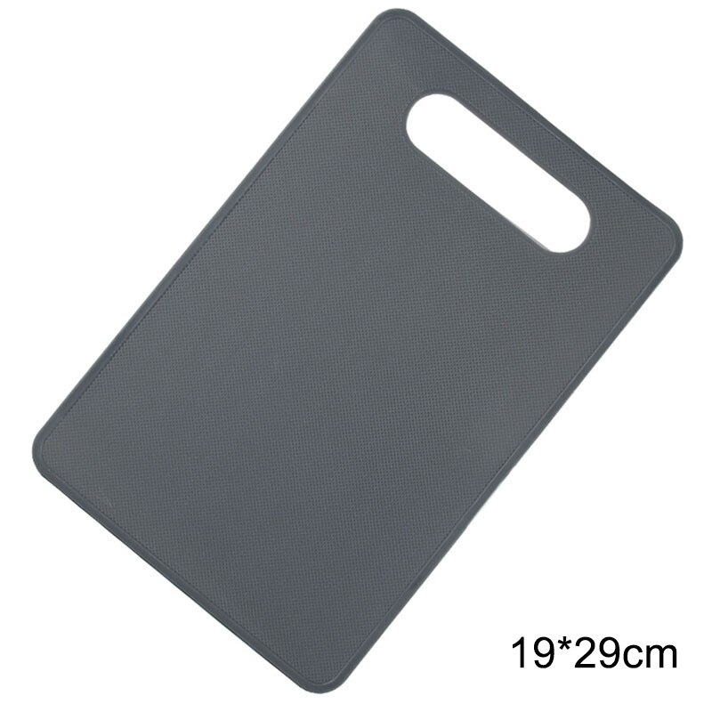 Chopping Blocks Portable PP Candy Color Multi Purpose Cutting Board Food Classification Boards Kitchen Supplies: dark gray