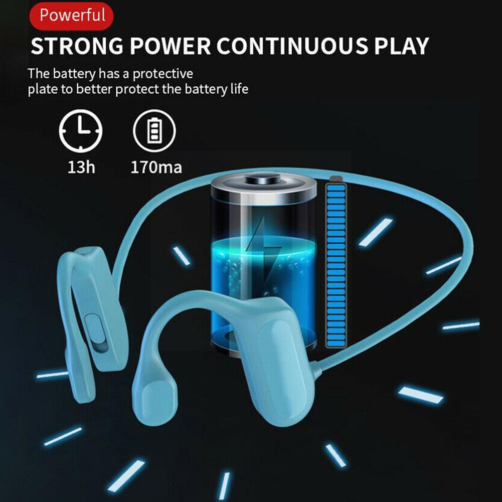 Wasserdichte, geräuschunterdrückende knochenleitungskopfhörer, stereo, kabellos, sport, freisprecheinrichtung, ohrhörer mit mikrofon, bluetooth, he  u7 u 4