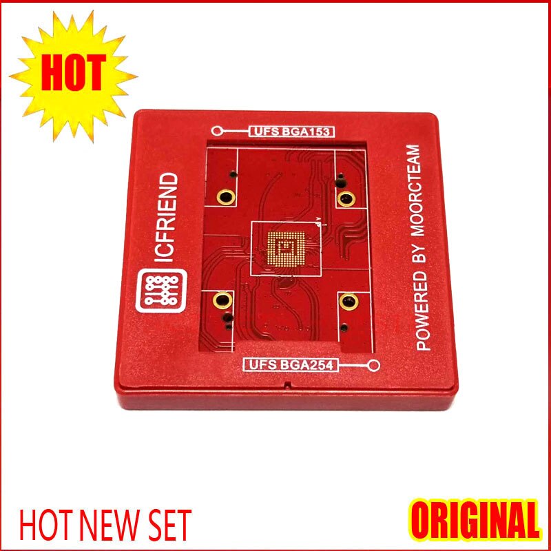MOORC ICFRIEND EASY JTAG PLUS UFS A5 ,UFS 153 & 254 Socket Upgrade compatible conversion seat