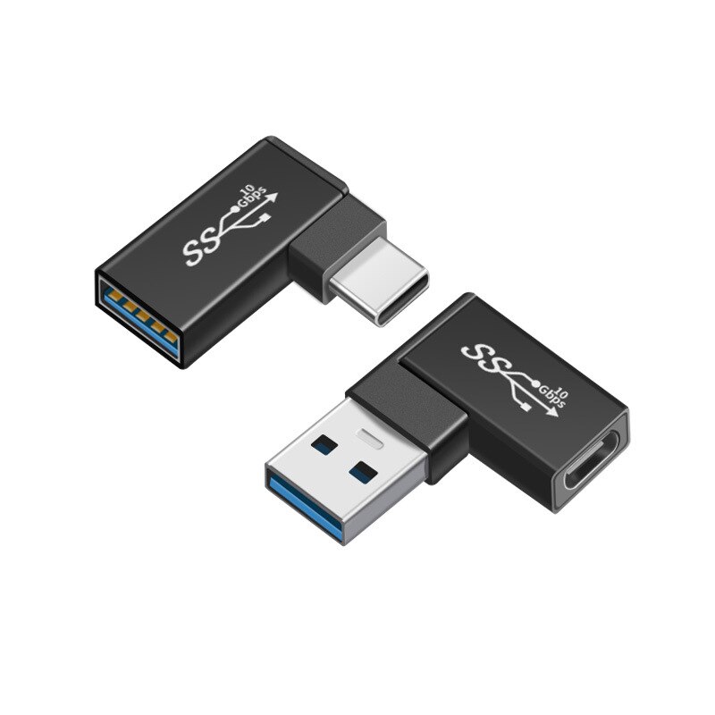 USB3.1 Micro usb Type-c 2 in 1 otg Plug jack Power Connector Charging Adapter Type-C Extension Cable for Laptop Tablet Phone
