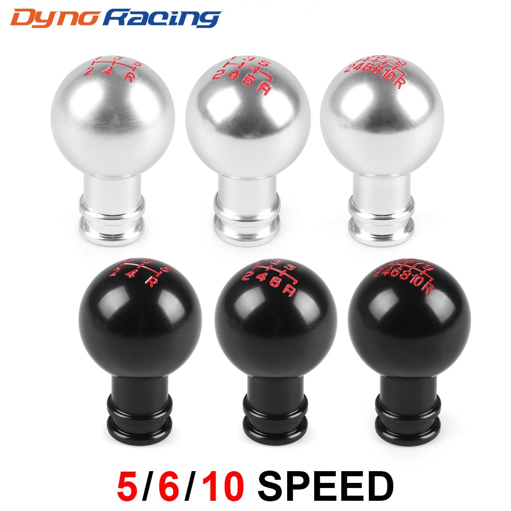 Universal racing 5/6/10 -växlad bil växelspak manuell automatisk växelspak växelspak svart silver