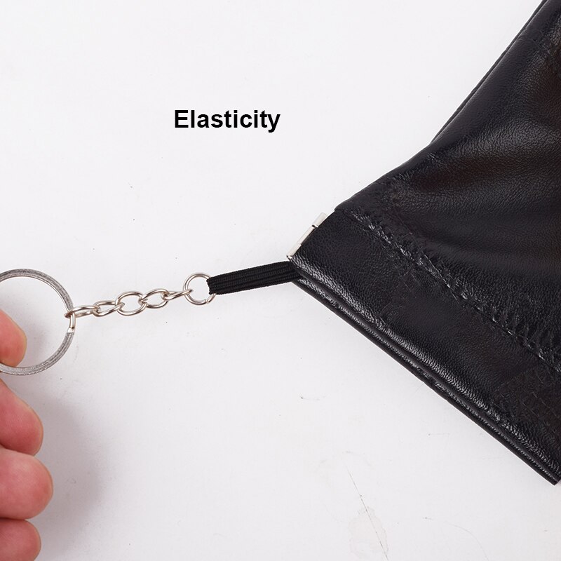 Grils Eenvoudige Portemonnee Met Auto Sleutelhanger Case Vrouwen Pu Lederen Portemonnee Kleine Toetsen Kaart Huishoudster Tas Sleutelhanger Houder pouch