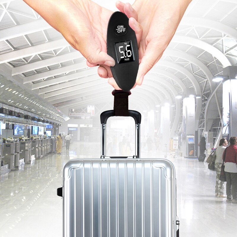 40kg/100g LCD Digital Electronic Scale Luggage Scale Portable Travel Suitcase Bag Hanging Scale Weight Balance Handheld