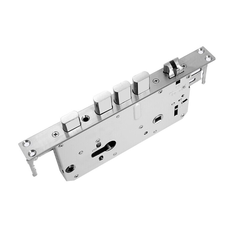 All-steel Lock Body for Smart Electronic Lock 24mm-240mm 6068 Lock Body Adjustable Direction Stainless Steel Lock Body