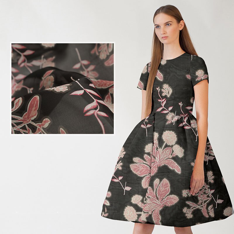 Tissu en soie de mûrier biologique naturelle, lisse et délicat, pour robe de chemise, vêtements pour femmes, tissu au mètre, Express, couture