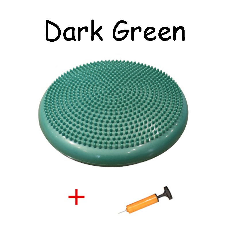 34CM Yoga Balls Pad Wheel Stability Balance Ball Massage Cushion for Fitness Pilates Pad Gym Exercise Balance Ball