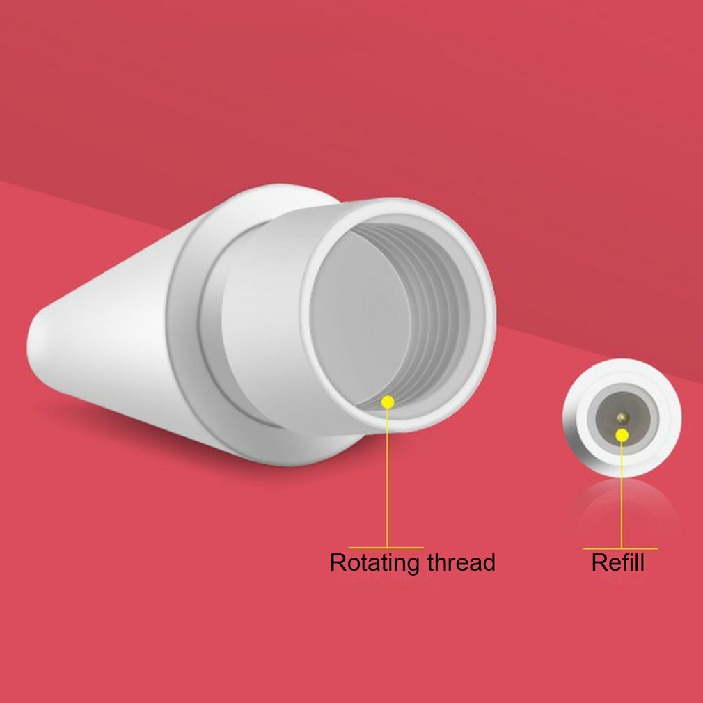 4Pcs Suitable for Apple Pencil Generation/Second Generation iPad Stylus Replacement Pen Tip Stylus Press Pen