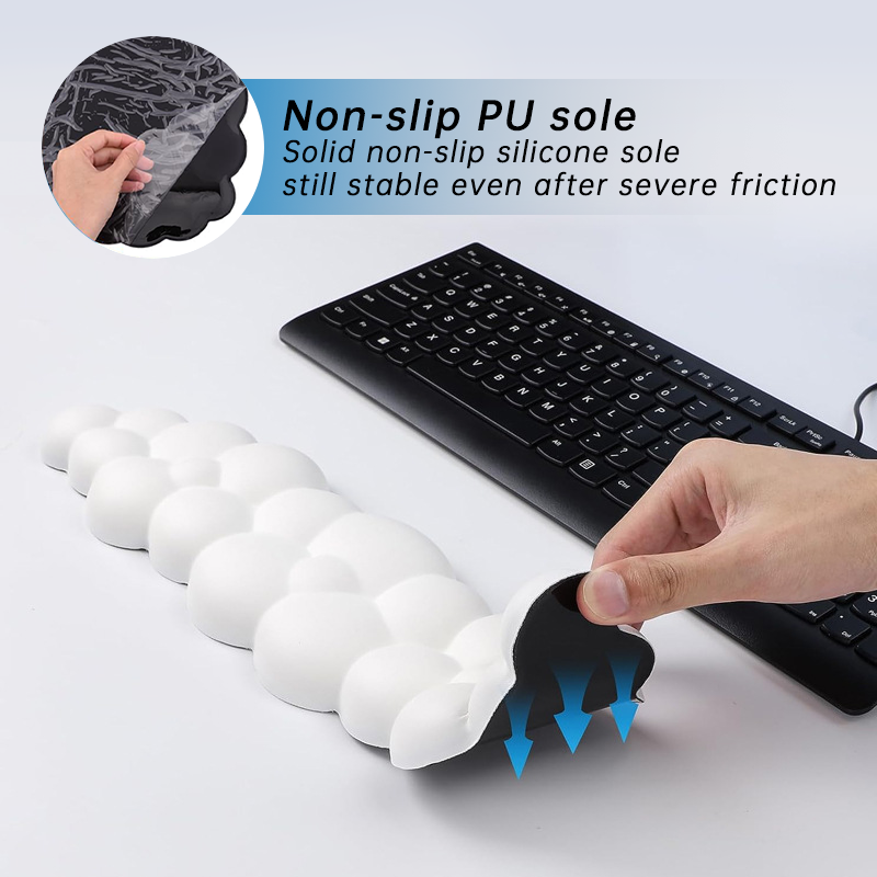 Wolken bilden Handballen auflage Anti-Rutsch-Schreibtisch matt Erinnerung Schaum Handballen auflage Ergonomisches Mauspad Eingabe Handballen auflage Büro zubehör