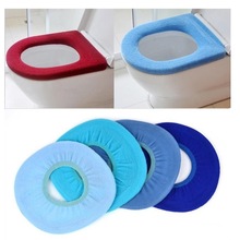 Bathroom Warm Cartoon Soft Closestool Washable Toilet Seat Lid Top Pad Mat Bathroom Accessories Set Seat Covered Mat