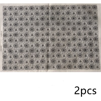 Papel de transferencia artístico para cerámica, calcomanías de cerámica de alta temperatura, herramientas de arcilla polimérica, 2 uds.: 3-2pcs