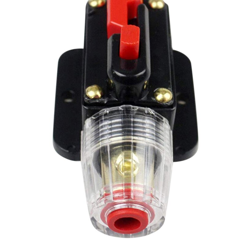 12v dc 20a-100a amp billjud video solenergi inline strömskydd strömbrytare säkringshållare försäkring strömbrytare säkerhet