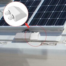 Roof Cable Gland Box Panels Double Cable Waterproof Supplies Accessories