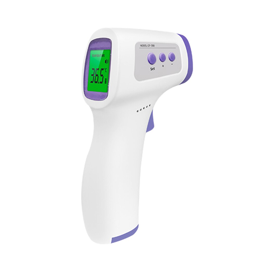 Termómetro Digital infrarrojo IR sin contacto, GP-300 de temperatura corporal, para la frente: Purple